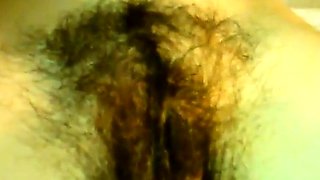 My Hairy Skinny MILF Girl Showing Off Her Amazing Tits