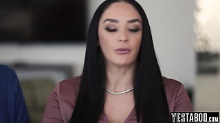 Furious big-titted mom fucks hung neighbor