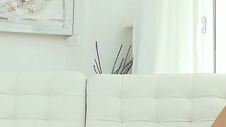 Latvian teen babe Empera's boots fetish masturbation