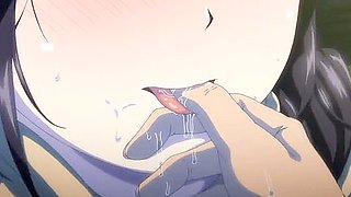 Two people of different ages have sex outdoors