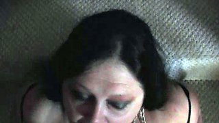 Plump MILF Naughty BBW Gets Stuffed Eats Cum
