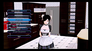 18+ Harem Hotel: Personal Elf Maid on Her Service