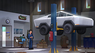 Summertime saga: the nurse helped Johannes