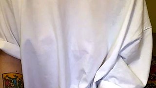 Emo teen Becka solo webcam masturbation