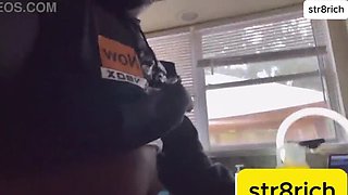 Fiji gets her tight ass and wet pussy fucked hard by Rich BBC - deep throat blowjob and doggystyle