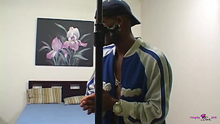 She Is a Pretty Good Anal Rider for a Chick Who Never Saw BBC Before