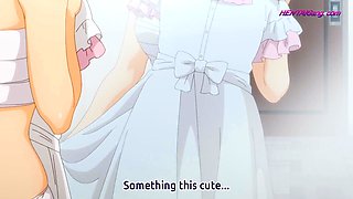 Anime MILF gets on all fours and begs for deep pounding