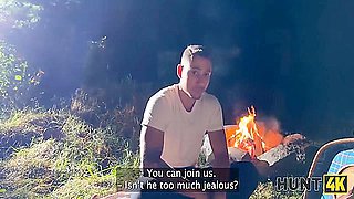 Sexy Skinny Brunette Doesnt Care About Her Bf And Is Giving A Sloppy Blowjob To A Stranger 17 Min