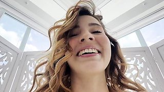 Hot Hispanic College Babe Agatha Vega Gets Destroyed By