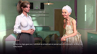 Village Slut Tranformation - Meeting Strange Old Granny