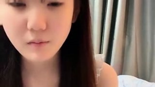 Shy but very cute japanese teen solo fresh pussy playing fun