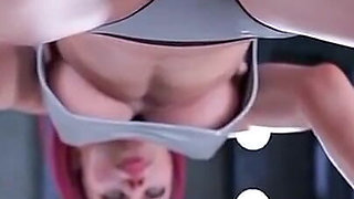 I Accidentally Fuck My Gym Trainer While Working Out and Her BF Comes in!