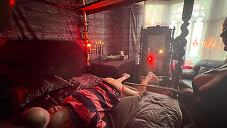 Part 1:- Lanista Bear and Domina Satana Puts Tawseman through his paces!