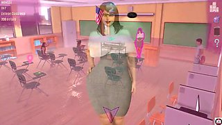 Summer Fun with Teacher or Nerd - Joy Stick Cinema Hentai MILF Seduction in 4K