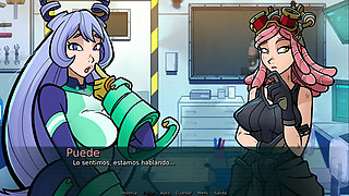 Mei's Project - The Voluptuous Nejire Hado from My Hero Academia Testing the Great Invention of the Beautiful Mei