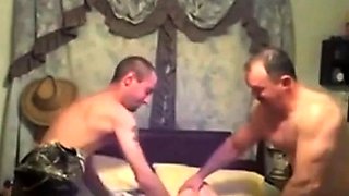 Mature BBW Amateur Pleasures Two Dicks in a Threesome