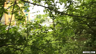 Outdoor Pickups - Czech Redhead Catherine Would Takes Dick in Everyhole for Reward