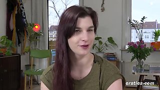 Hot German Amateur Jade Fingers Her Shaved Pussy Until She Cums Hard - Lindsey Cruz Solo