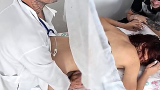 Horny gynecologist studies wife and cuckold in Brazil's