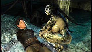 Spider Woman Traps Me to Ride My Fat Cock