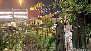 Nicole Niagara - Filmed Being A Slut In Front Of Strangers Solo Car Fun