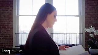 Seth Gamble, Angela White And Avi Love In Seth Submits To Dominant Boss