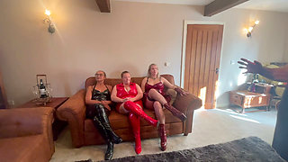 Part 1:- Teaching JOI to our new trainee Domme Red Ruby