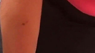 Cuckolded Husband Fucks His Slutty Wife in a Friend's Kitchen.