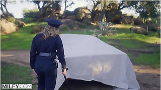 Officer Sweet Vickie Teaches Her Bad Boy Ex A Lesson