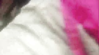 Stepsister and Stepbrother Fucking on Night Bed Sex on Home