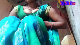 Desi 20 Years Old Lady Rj Nisha Masturbate by Two Finger