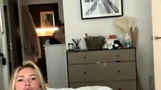 Blonde Babe Dildo JOI