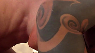 Intimate Creampie with Big Tit Brunette