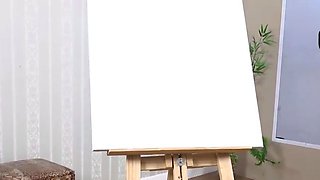 Big Tits Lesbian Artist Gabriella Ramos Gets Ass Licked By