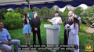 Bride Marta Bellefleurs Big Tits in Hardcore Happiness Secret