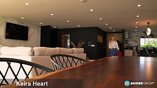 Tight Schoolgirl Keira Heart Fucks Her Tutor - Keira Heart and Donnie Rock - 18eighteen