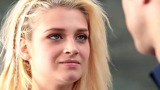 Aubrey's tight teen body bounces on Chad in their naughty class session