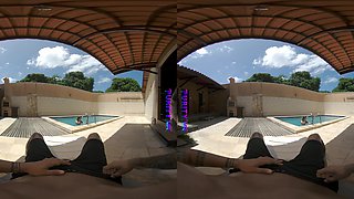 PURITYVR Perversions in public pool with Izadora