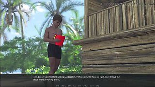 Wife Adi Gets Banged at the Beach in 3D Hentai Animation