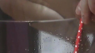 Drink our piss out of the bowl - with a straw!