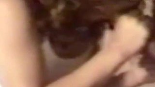My Wife Matures and Hairy, Sucking My Cock Until I Get My Milk Out, Straw Included
