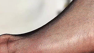 Seamed Nylon Feet & Extreme Heels