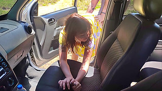 Couple Goes Camping on Halloween and His Wife Ends up Being Fucked by Monster