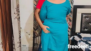 Indian Stepmom Gets Fucked by Her Stepson - Big Natural Tits Anal