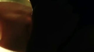 Lucky is a hot blonde teen who has big boobs and