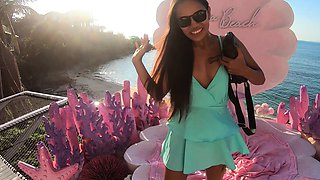 Big butt Thai girlfriend hardcore anal