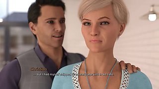 Christian Fucks Vivian in Public Restroom - Hot Cheating Wife with Big Tits - Full HD Uncensored