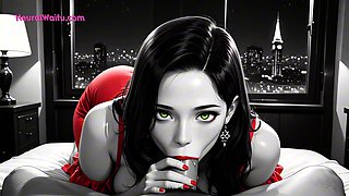 Busty hot babe enjoys wild erotic night in Sin City (AI Sex)