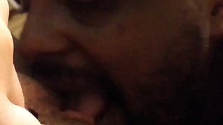 Interracial Hairy Pussy Gets Ate