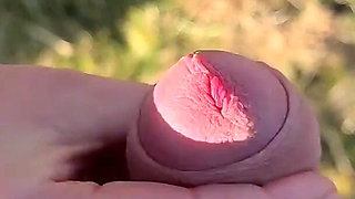 Caught Stroking in Public... She Helped Me Finish